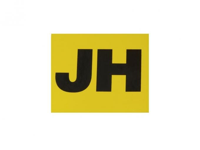 67 Valve Cover Engine Code Decal "JH" L89 435 Horsepower K19 Plus 4 Speed