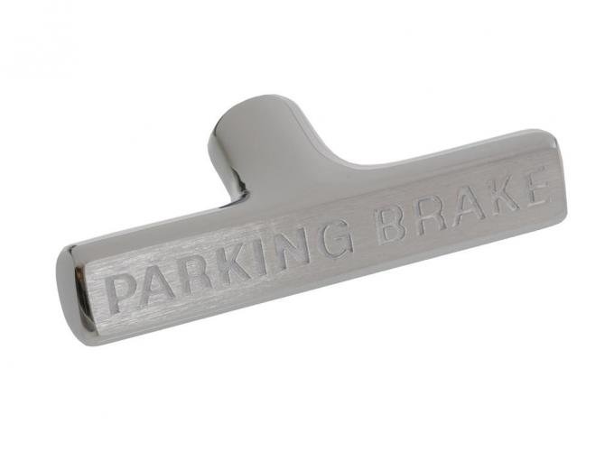 58-62 Parking / Emergency Brake Handle - White Letters