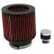 97-00 Vortex Rammer Cold Air System - Black Housing