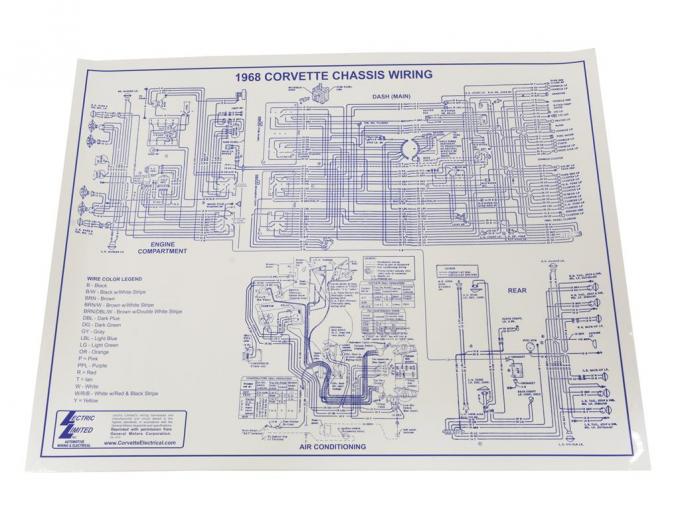 68 Wire Diagram - 17" X 22"