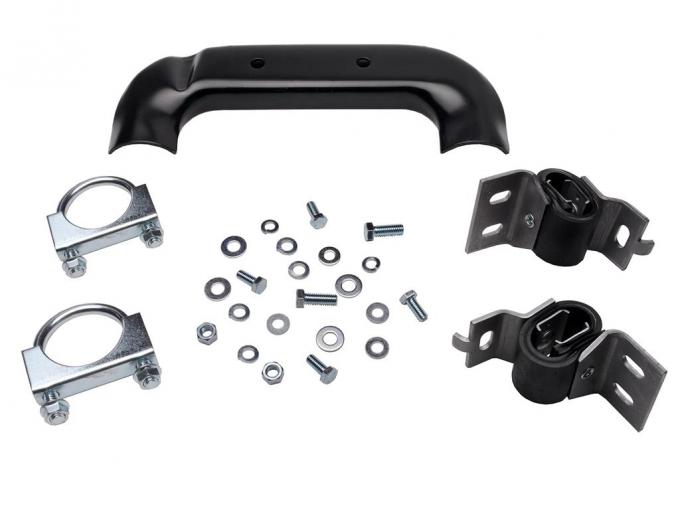 1968-1972 2 1/2" Exhaust Hangers and Bracket Kit - Manual Transmission