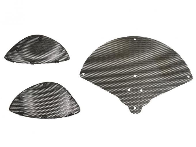 53-57 Radio Speaker Grille Set - 3 Pieces