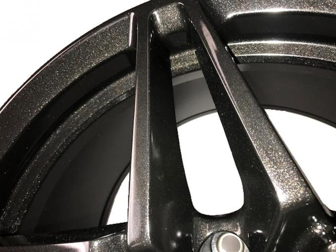 06-13 C7 ZR1 Front Carbon Black 19 x 10 +40 Offset Wheel