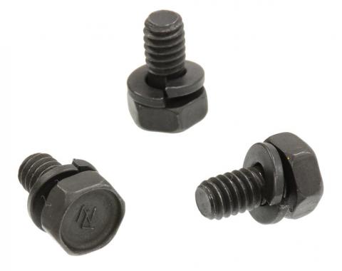 61-62 Trunk Lid Lock Mechanism Bolts