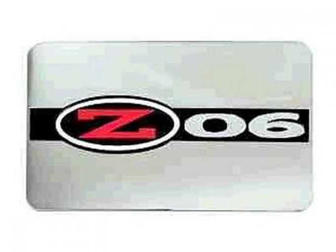 01 Rear Exhaust Dress Up Plate - Z06