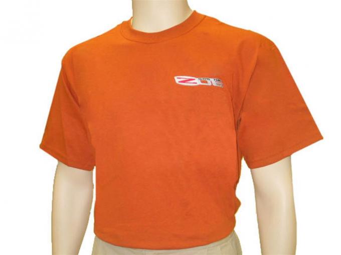 Orange T-Shirt With C6 Z06 505HP Embroidered Logo