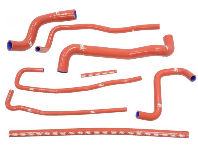 97-04 Red Silicone Radiator And Underhood Hose Kit
