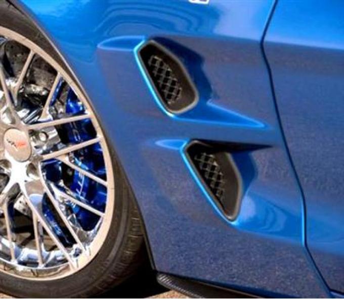 09-13 ZR1 Front Side Fender Insert / Trim Bezel - Stock - Lower - Right