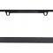 2020-2023 License Plate Frame / Bezel - C8 Logo - Black