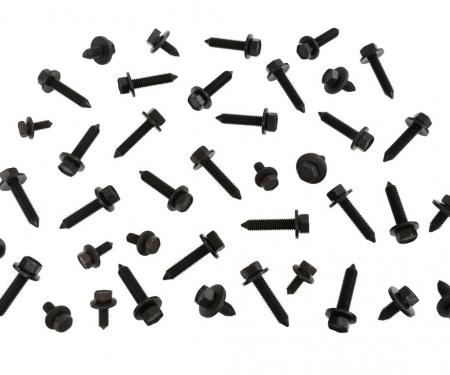 63-67 Door Hinge Mounting Bolts - Complete Set Does 2 Doors