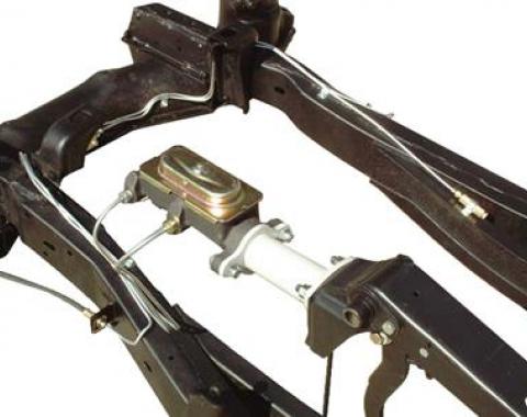 58-62 Dual Master Cylinder Conversion With Brake Lines