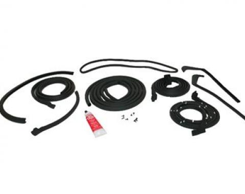 1961-1962 Body Weatherstrip Kit - With Correct Deck Lid Weatherstrip