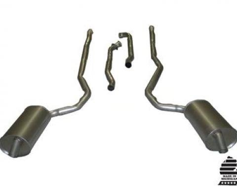 1973 Exhaust System 454 4-Speed 2 1/2"