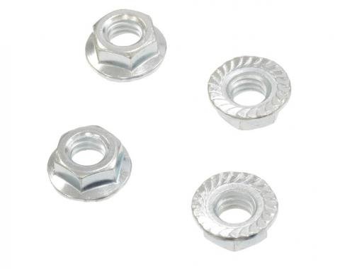 61-62 Grille Bar Nut Set - To Bumper 4 Pieces