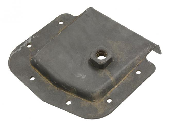 68-69 Seat Belt Reinforcement - Left Underbody