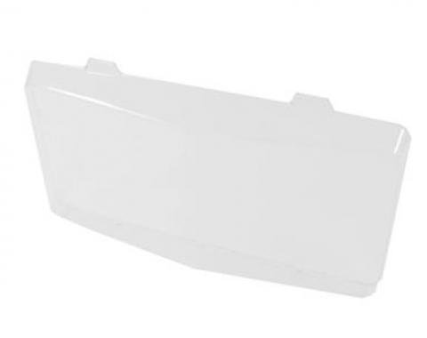 84-90 Front License Plate Cover - Contoured Clear Acrylic