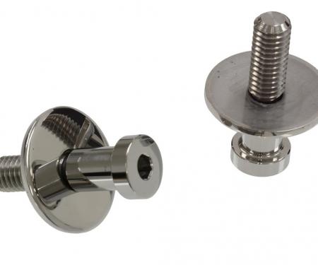 68-82 Door Latch Striker Pin - Polished Stainless Steel