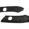 86-88 Windshield Header End Moulding / Roof Latch Trim Plate - Convertible