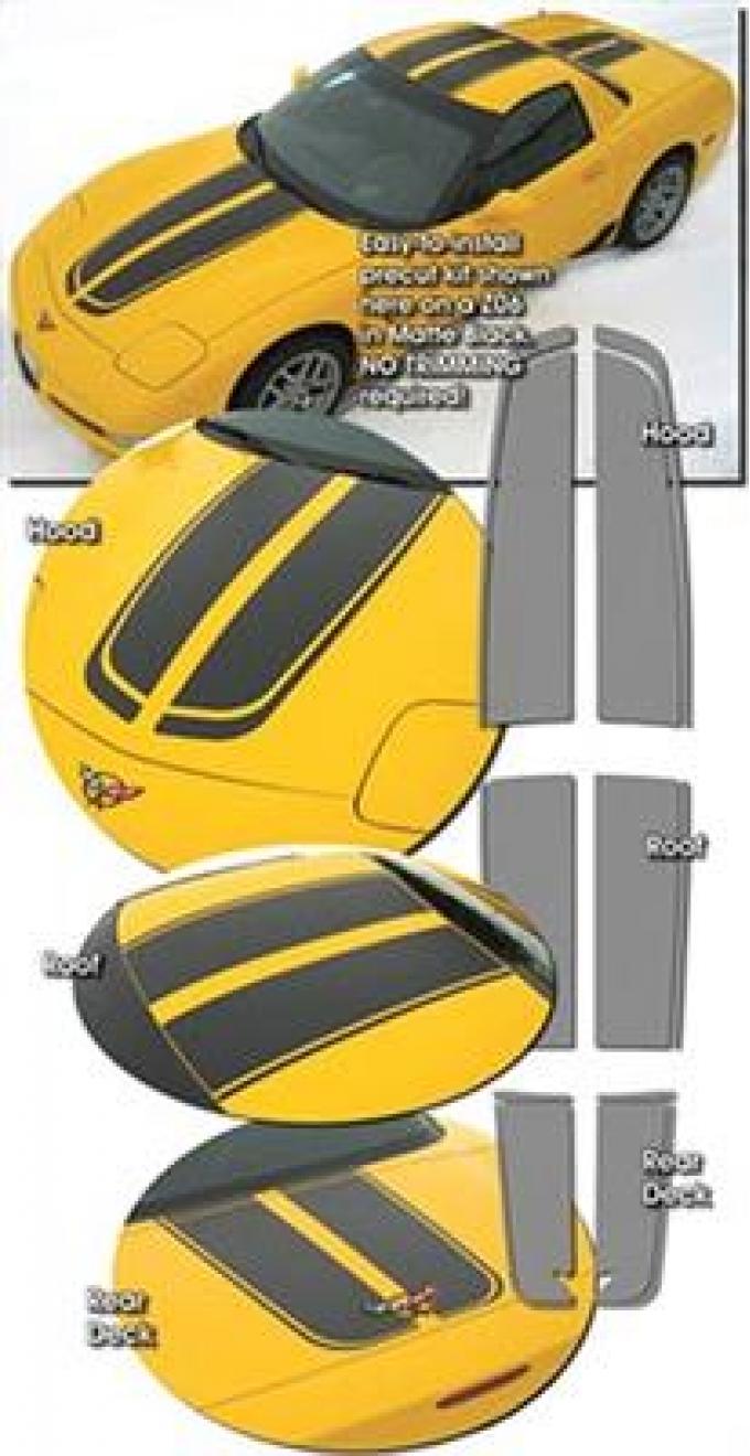 97-04 Coupe Lemans Rally Stripe Kit