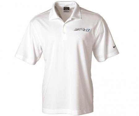 Corvette C7 ZR1 Embroidered White Nike Polo Shirt