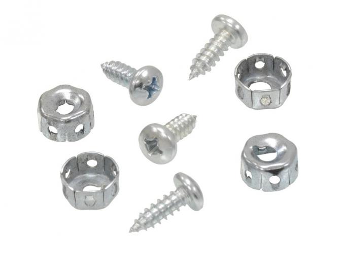 84-96 Shifter Boot Screws and Nuts Installation Kit - 8 Pieces
