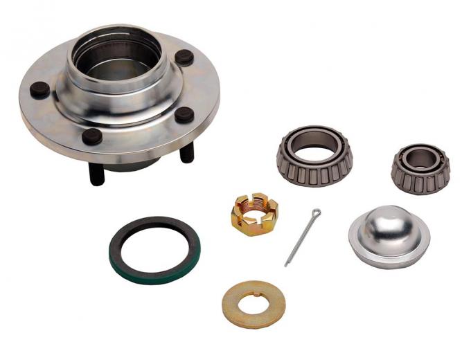 69-82 Front Wheel Hub With Bearings - New
