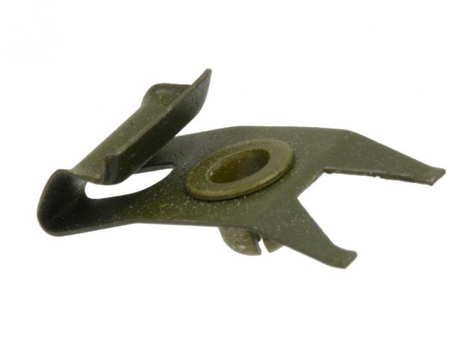 63-68 Brake Line Clip Rivet - Correct Green Finish - 2-4 Required