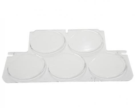 68-82 Center Gauge Cluster Lens
