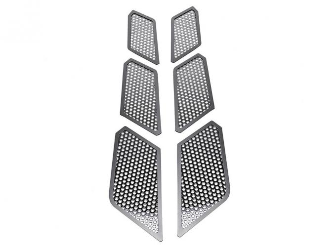 2020-2023 Perforated Stainless Steel Rear Hatch / Hood Vents