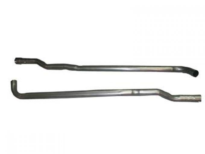 64-67 Secondary Exhaust Pipe 327 With Automatic 2"