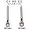 1959-1962 Sunvisor Hardware With Correct Pins 20 Pieces
