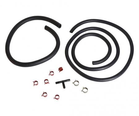 75-77 Rear Gas And Return Line Hose With Clamps
