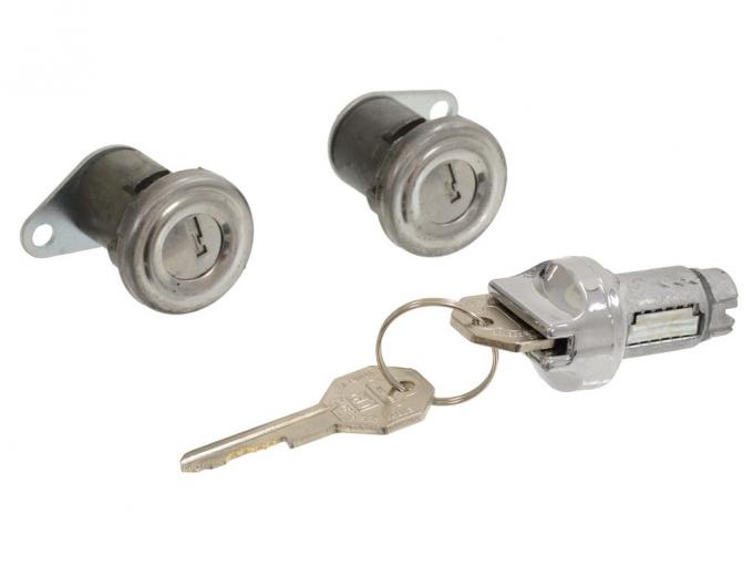 56-60 Ignition And Door Lock Set
