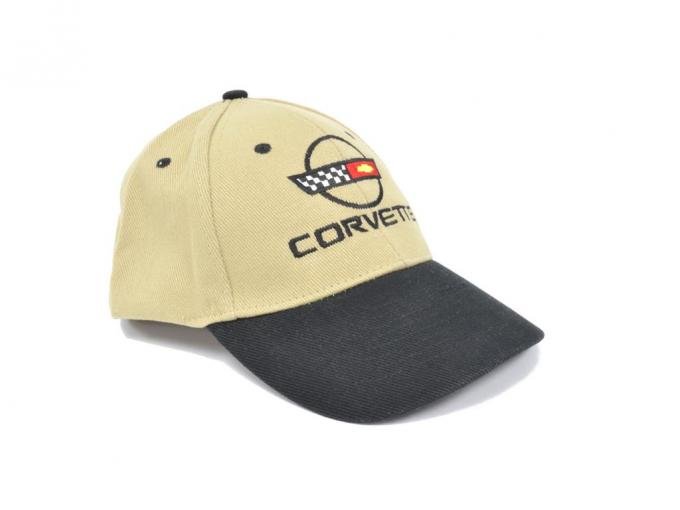 Hat - Black And Khaki C4 Logo