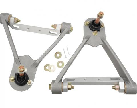 63-82 Aluminum Front A-arms / Control Arm Natural Finish With HP Ball Joint
