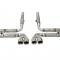 97-04 Sweet Thunder Chambered Exhaust System Mufflers / Rear Section