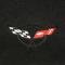 1997-2004 Dash Mat - Black With C5 Embroidered Logo - Except Heads Up Display