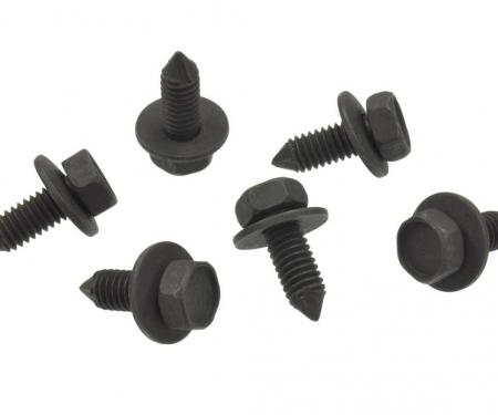 Redline Restomotive® 1963-1982 Chevrolet Corvette 6 Piece Engine Compartment/Body Bolts