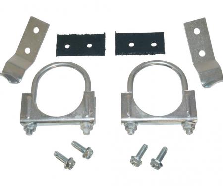 74-79 Center Exhaust Hanger - 2 1/2" Automatic With Dual Exhaust