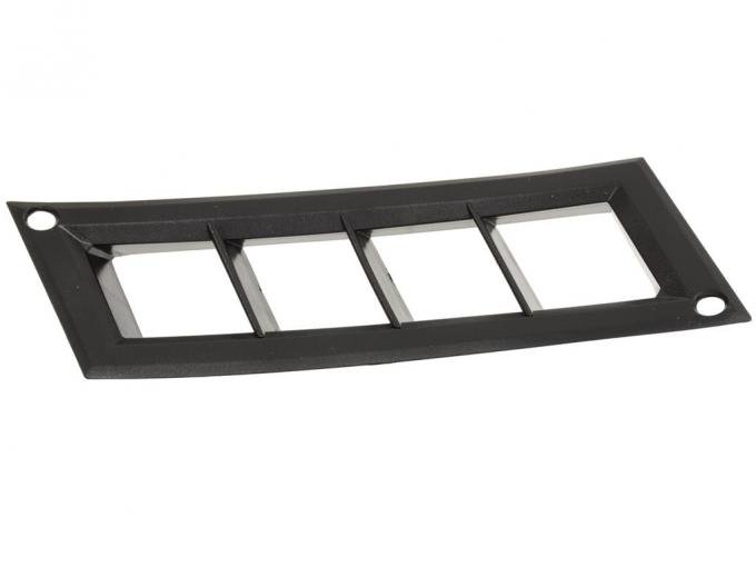 74-75 Rear Window Defrost / Defroster Bezel / Grille - Coupe