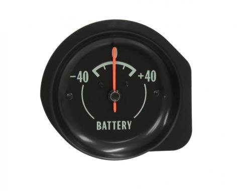 68-71 Ammeter Gauge - Green Letter