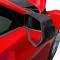2020-2023 NoviStretch Mirror Covers - Black Mesh
