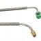 74-82 Brake Line - Master Cylinder - Stainless Steel Front And Rear Power