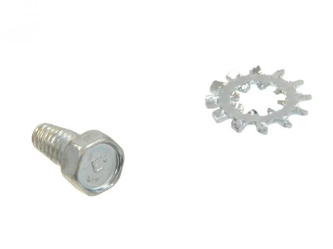 63-67 Antenna Ground Strap Screw - With Lockwasher