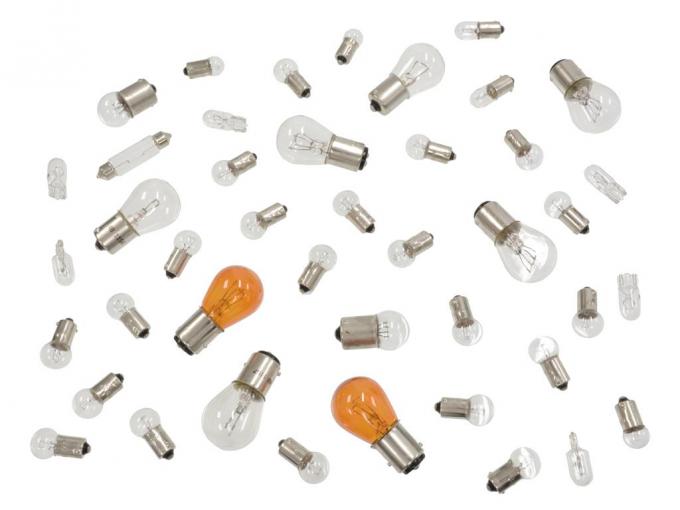74-76 Light Bulb Kit - 43 Pieces