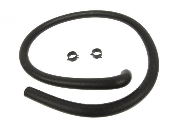 66-70 PCV Valve to Carburetor hose - 23" long with 90 molded end