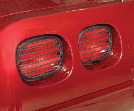 91-96 Tail Light Louvers - Fits all including ZR1