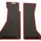 1991-1996 Floor Mats With Sideways C4 Logo - Lloyd Design
