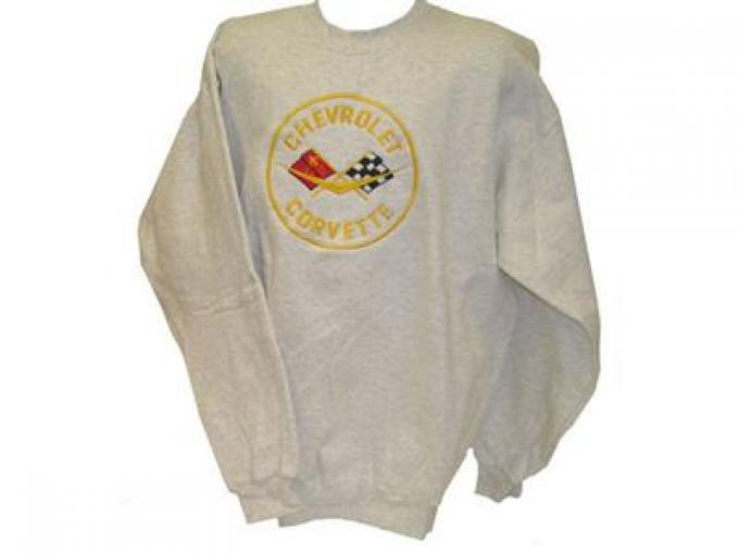 Sweatshirt 53-62 Emblem Gray