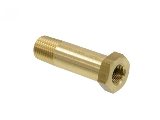 74-79 Oil Pressure Gauge Sender Brass Fitting - to Engine Block